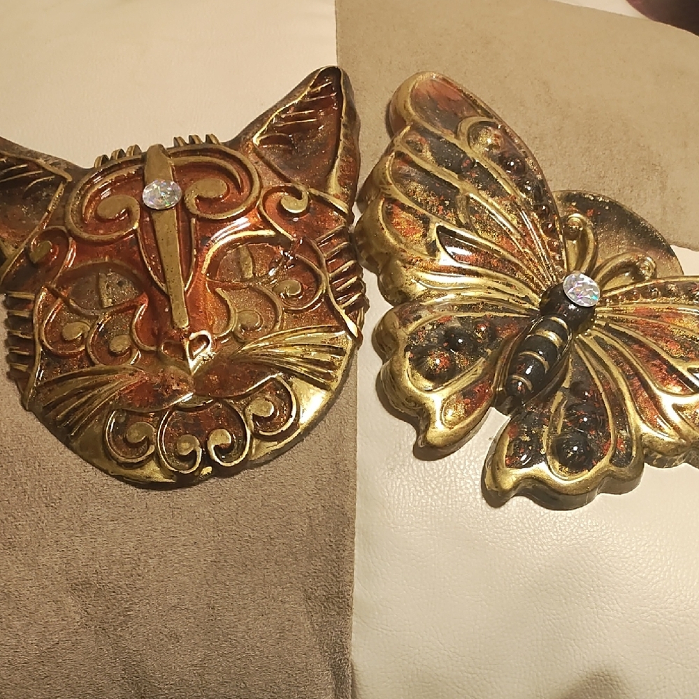 Gold and Black Wall Decor Set